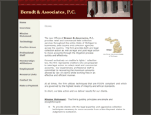 Tablet Screenshot of berndtlegal.com